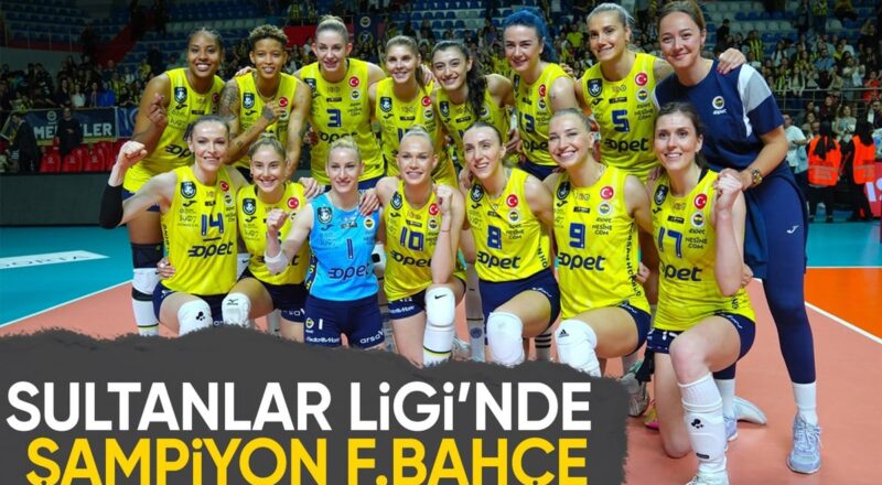 1713726766 Eczacibasini yenen Fenerbahce Sultanlar Ligi sampiyonu oldu