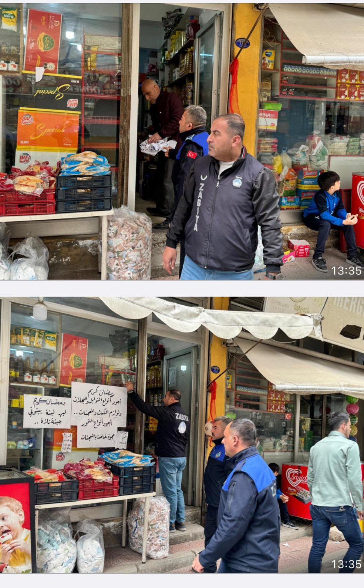 CHPli Kilis Belediyesi Arapca tabelalari sokmeye basladi