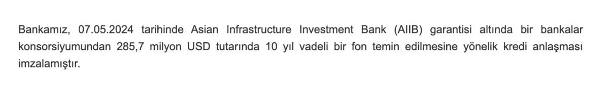 1715191704 258 Turk Eximbanktan 2857 milyon dolarlik kredi anlasmasi