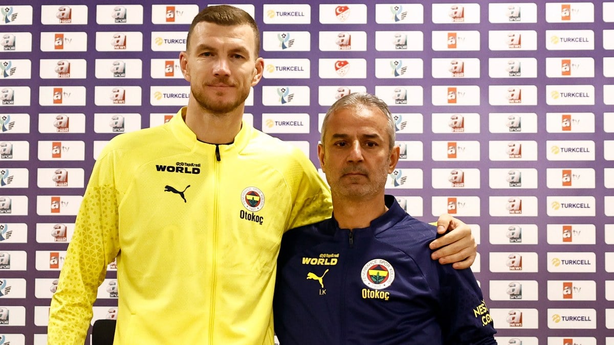 Fenerbahceden Ismail Kartal ve Edin Dzeko aciklamasi