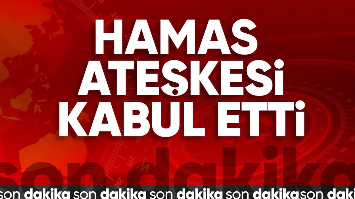 Hamas ateskesi kabul etti