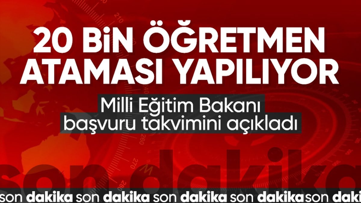 Yusuf Tekin açıkladı: Öğretmen atamalarında rakam belli oldu